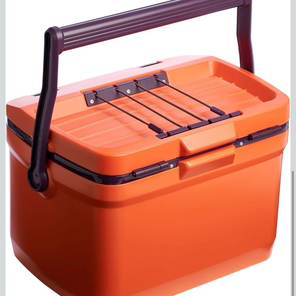Stanley Orange and Dark Plum 16 Qt Portable Cooler